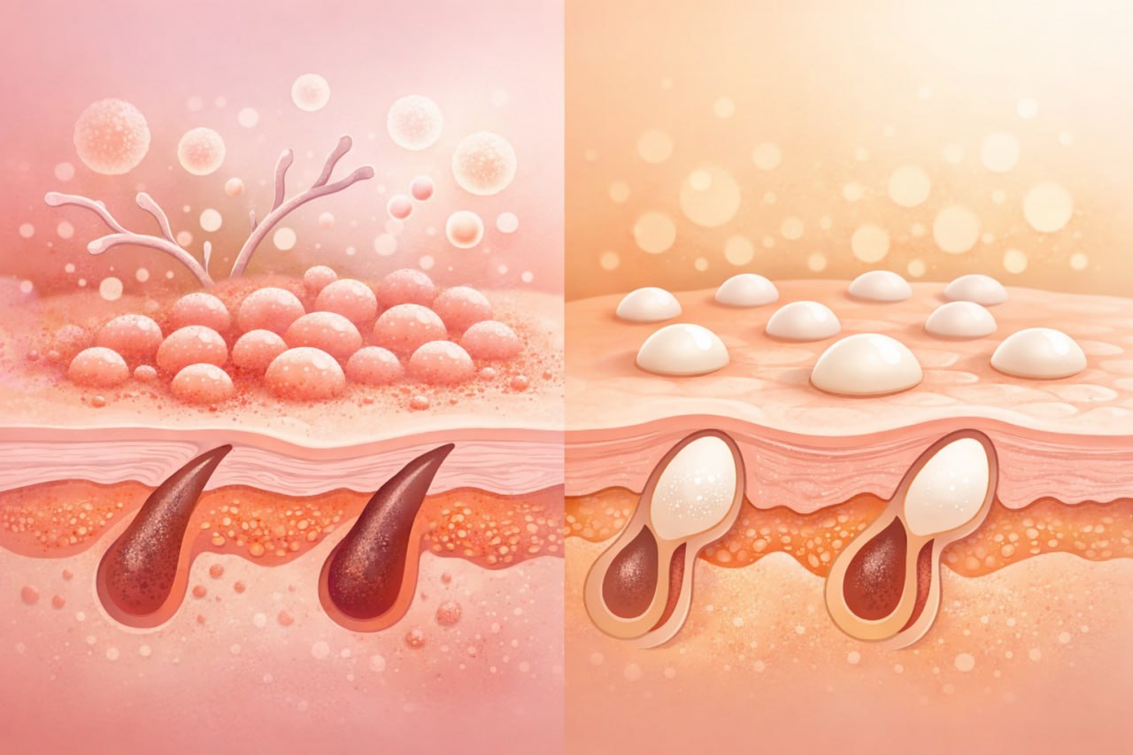 Fungal Acne vs. Closed Comedones: Decoding  Those Tiny Bumps